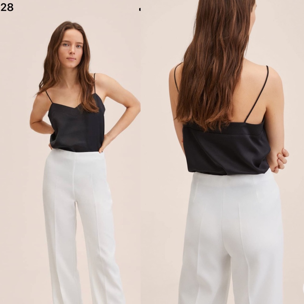 Mango Spaghetti strap top tank